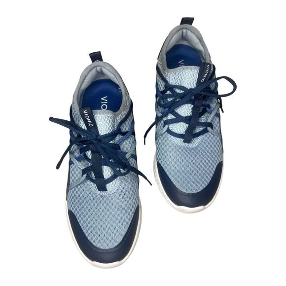 Vionic Women’s 8 Zeliya Athletic Shoes Blue Arch Support Podiatrist Designed - Picture 2 of 7
